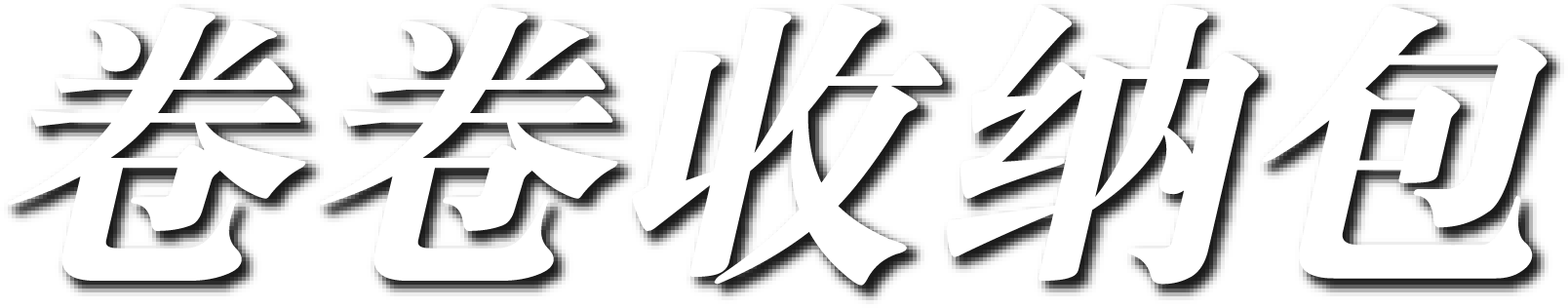 卷卷收纳包