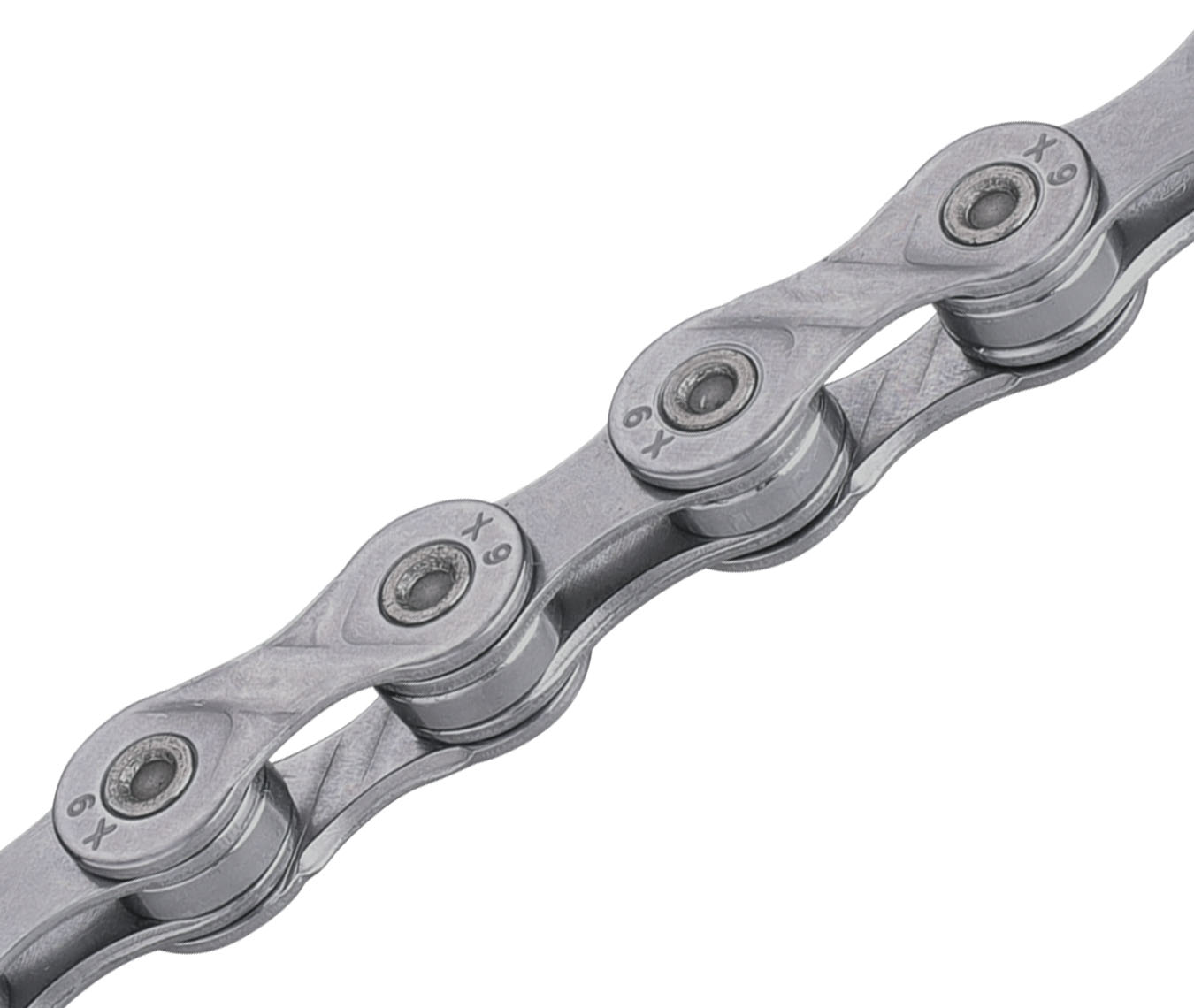 KMC X9L Bicycle Chain 116 Links 9 Speed Silver J&B Importers Inc 16558