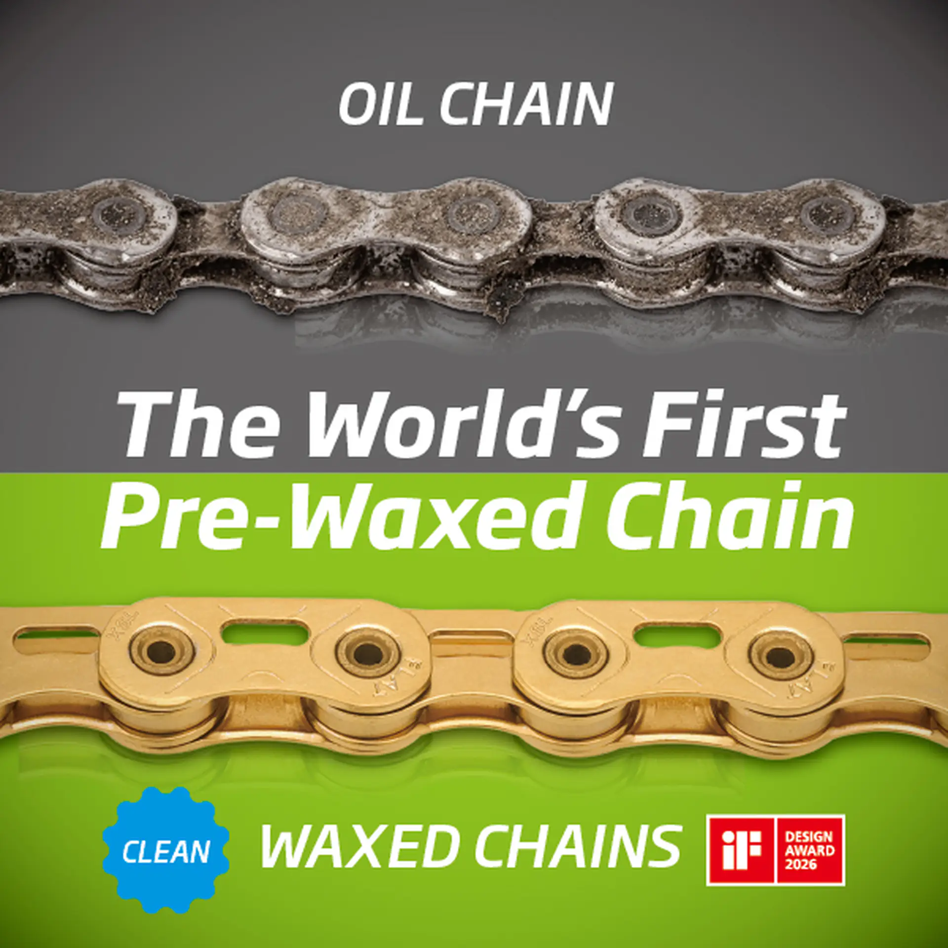 Oil & waxed chain