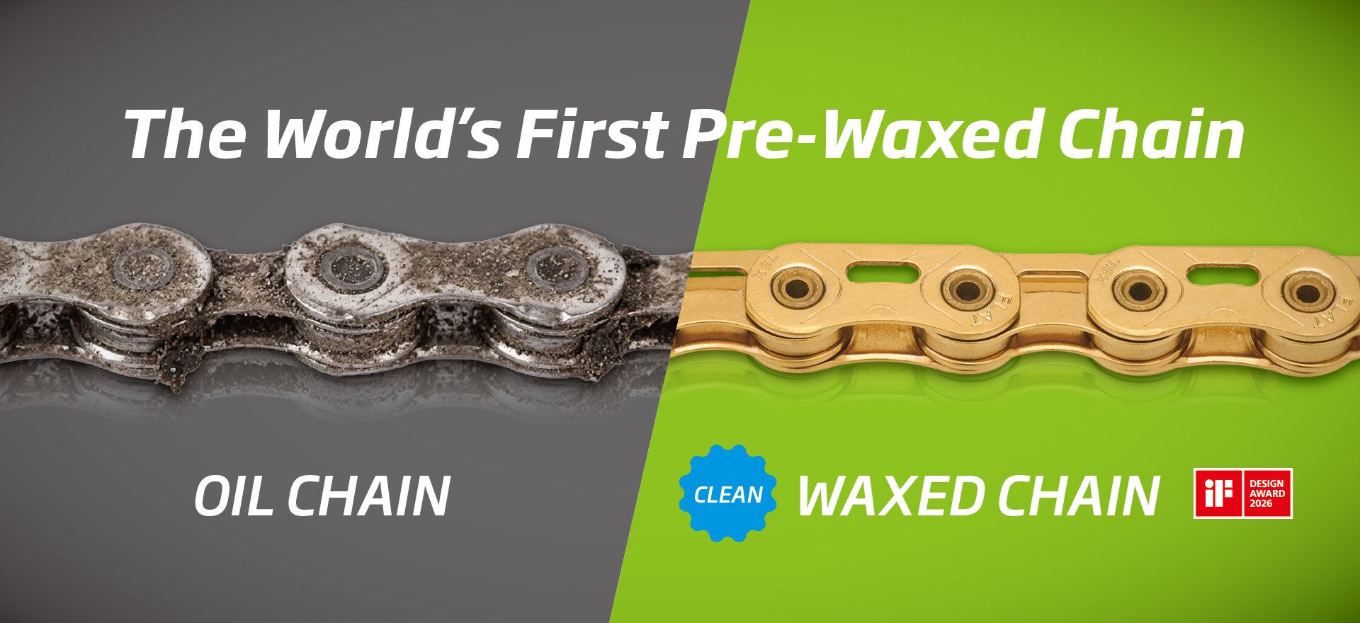 Oil & waxed chain