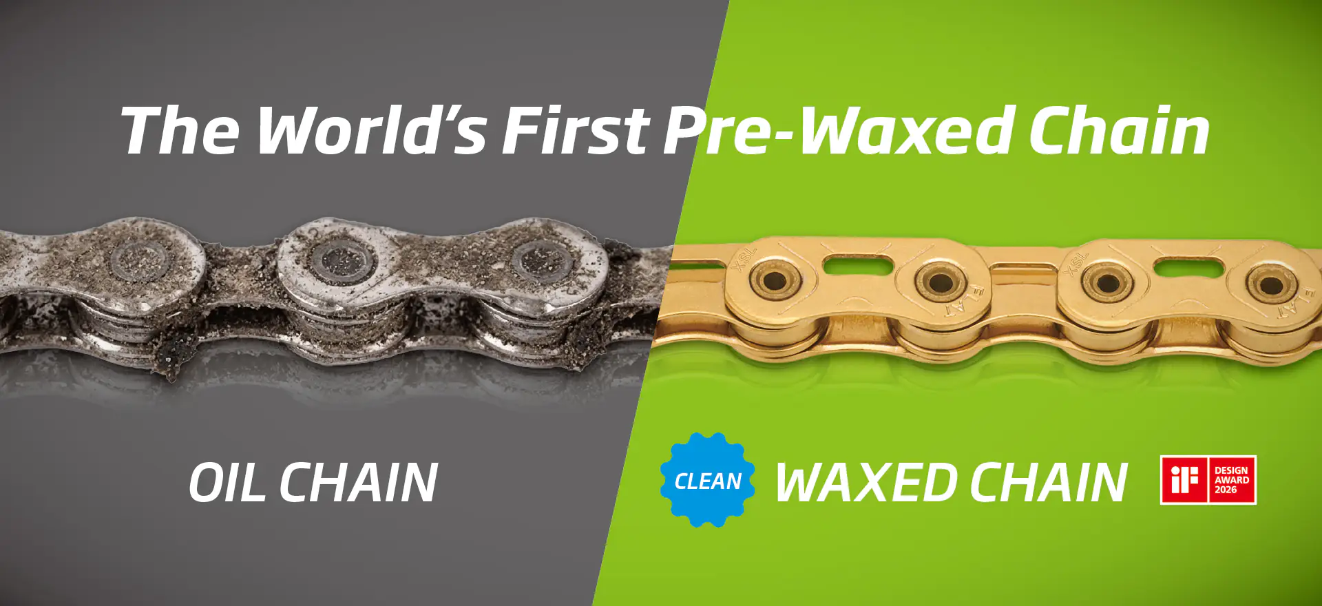 Oil & waxed chain